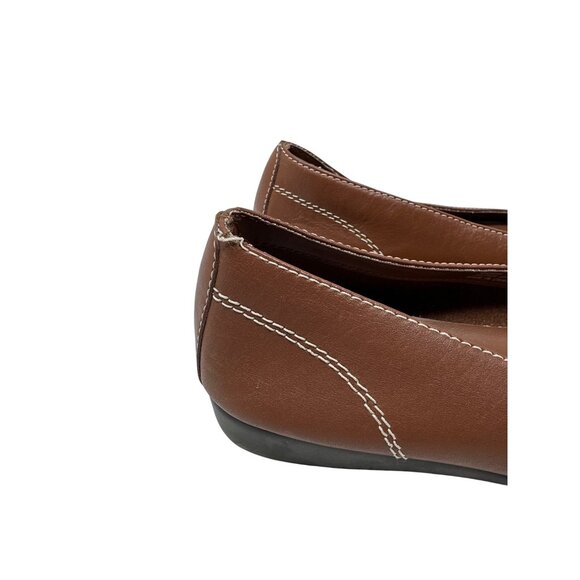 Sandler of Boston Pleasure Flats With Cutout Design & Contrast Stitching Size 9M - Picture 3 of 12